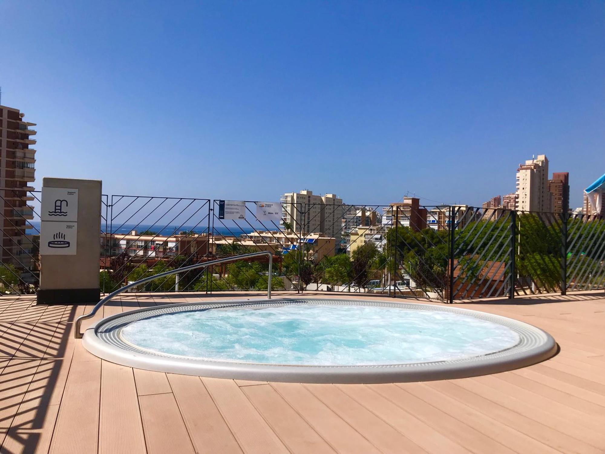Апартаменты Sunset Drive Vistas Magicas Бенидорм Экстерьер фото